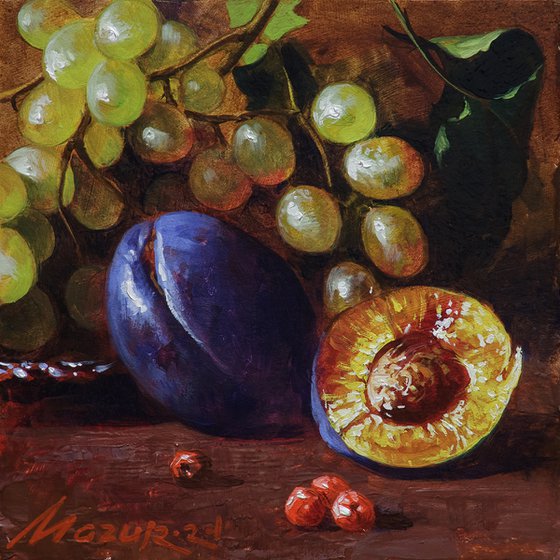 Grapes and Plums