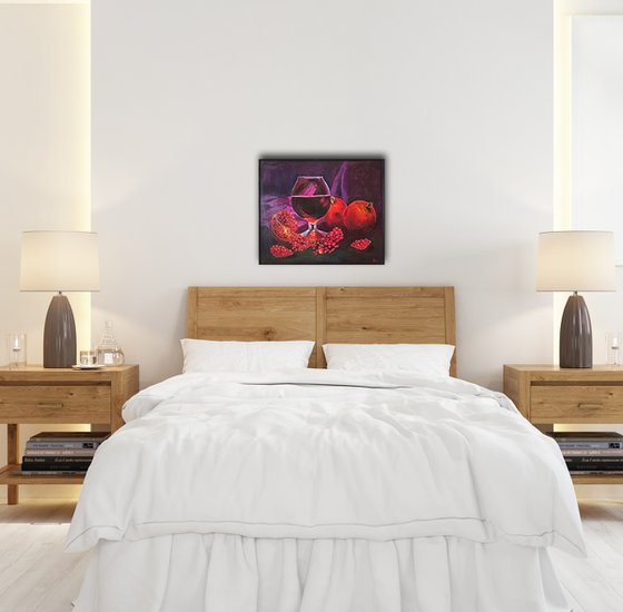 Гранаты и вино