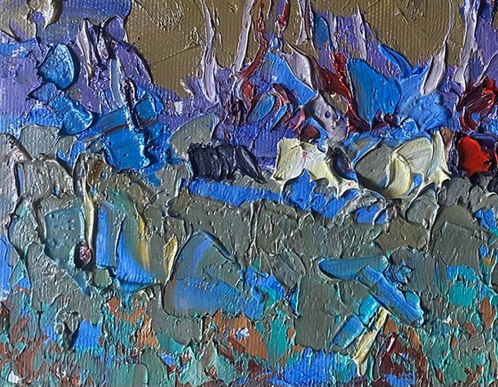 They Are Grazing in the Field