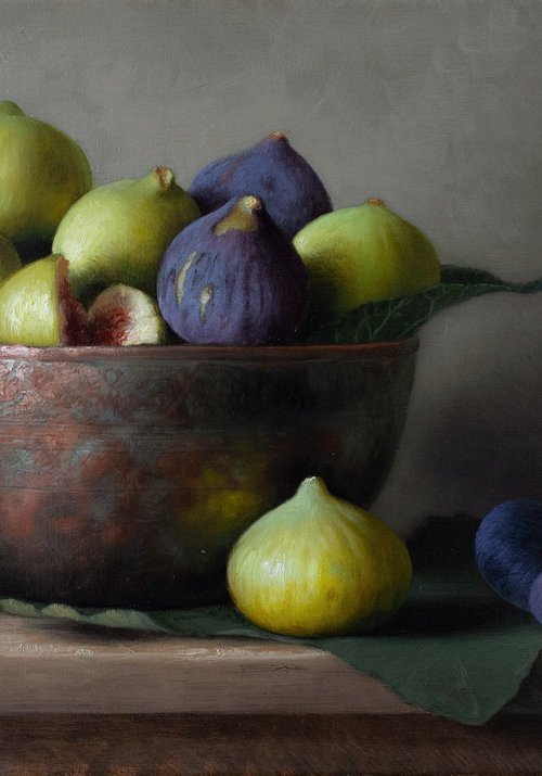 Black and green figs by Davit Davtyan