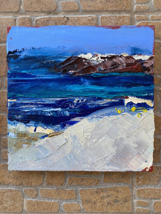 Sea vibes original painting on canvas