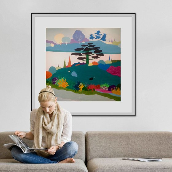 The tree by the lake