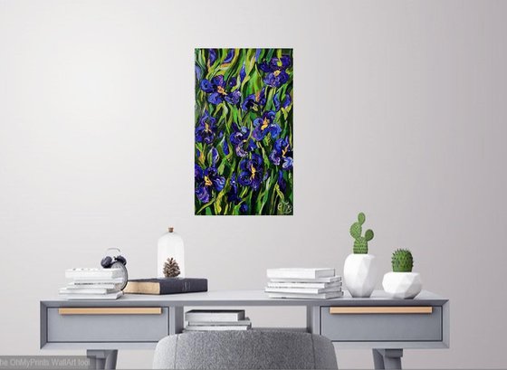 Purple Irises