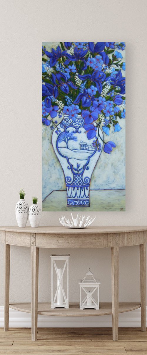 Irises by Karen Rieger