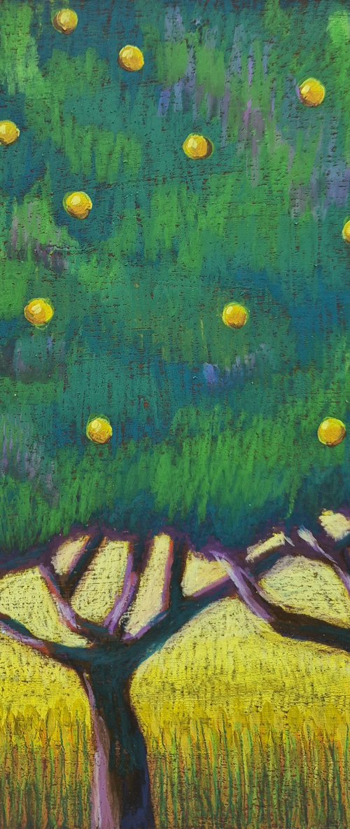 Yellow fruit trees by GITTI gv