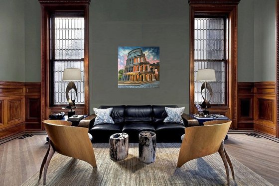 " The echo of the Colosseum "