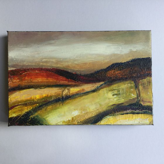 Northumberland abstracted landscape
