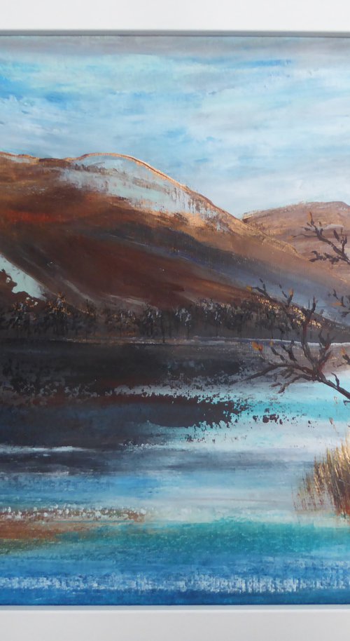 Ullswater, last leaves by Elaine Allender