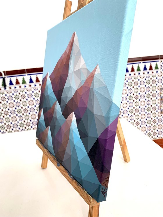 BLUE LILAC MOUNTAINS