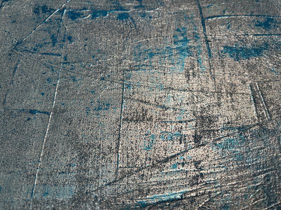 The Magic of Winter Abstrakt 80x130x2 cm