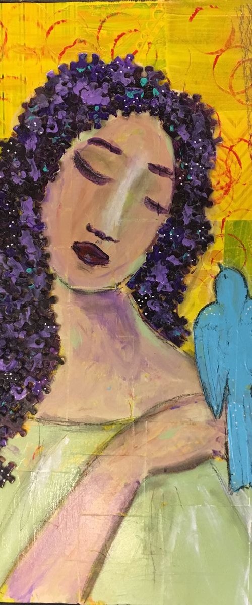 My blue bird by Anya Getter