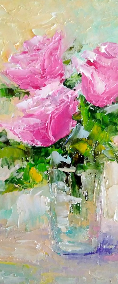 Pink Rose by Yulia Berseneva