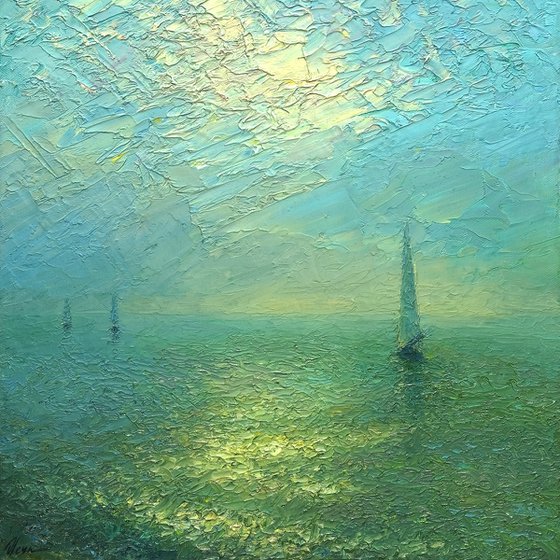Evening sea