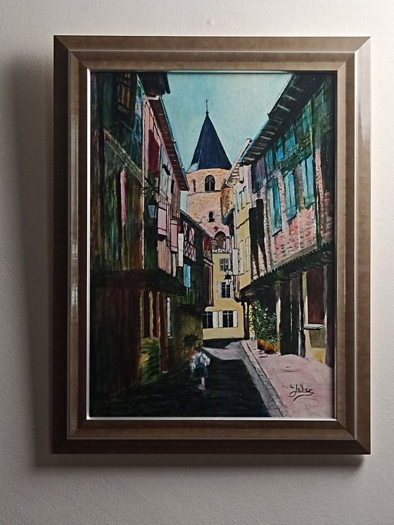Village and child