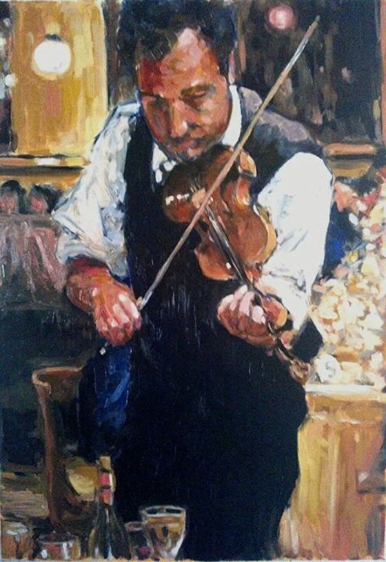 the violonist