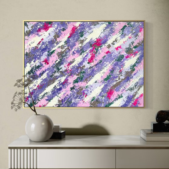 “Dreamscape motion” abstract textured art
