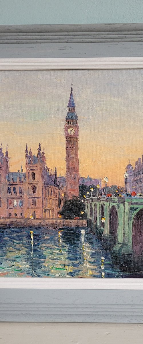 London Westminster Bridge by Roberto Ponte