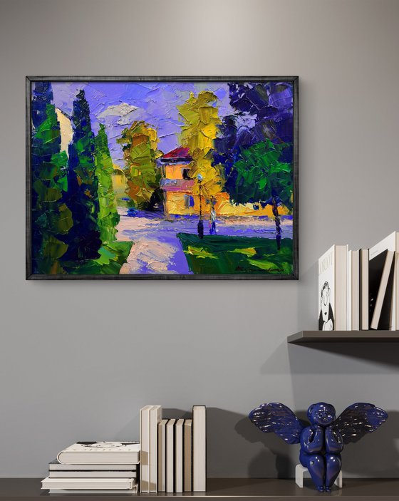 Urban Motif in the Morning