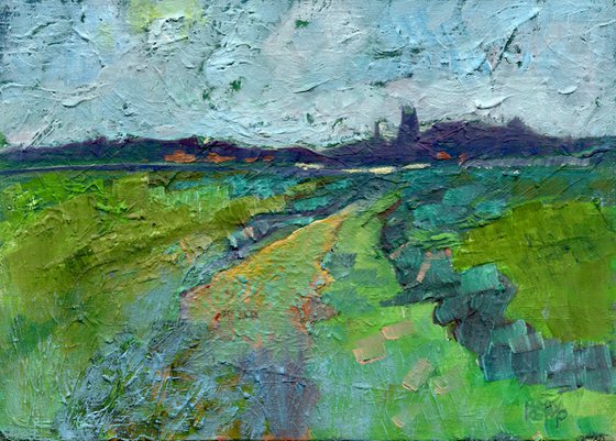 Small Landscape - Coastal Path to Blakeney