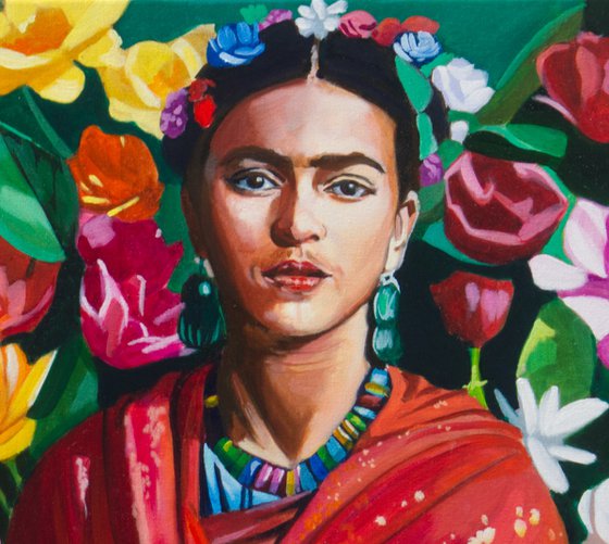 Frida Kahlo portrait