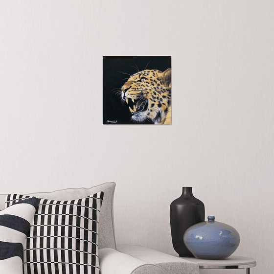 Leopard portrait