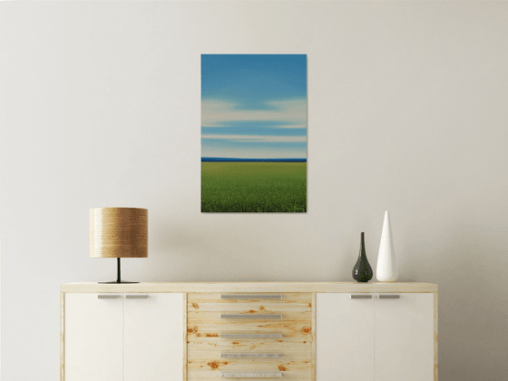 Countryside View - Blue Sky