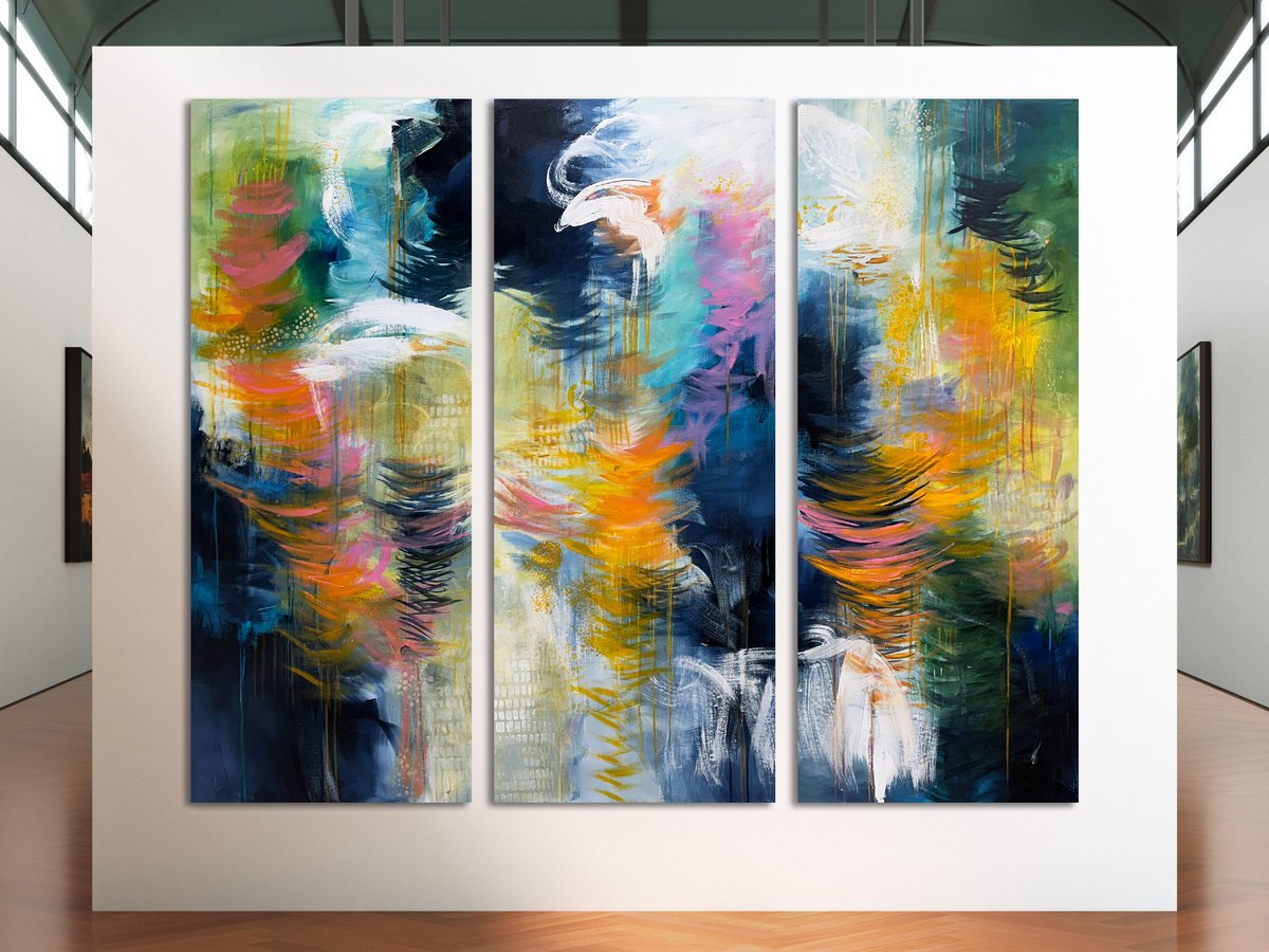  Luminous Ascension By Andrada Anghel, 72 X 60, Artwork For Sale On Artfinder