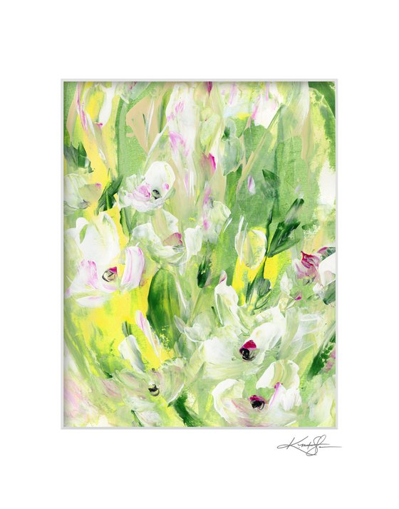 Floral Jubilee 24 - Flower Painting by Kathy Morton Stanion