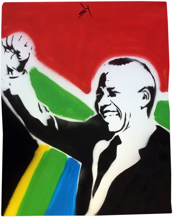 Mandela (on gorgeous watercolour paper).