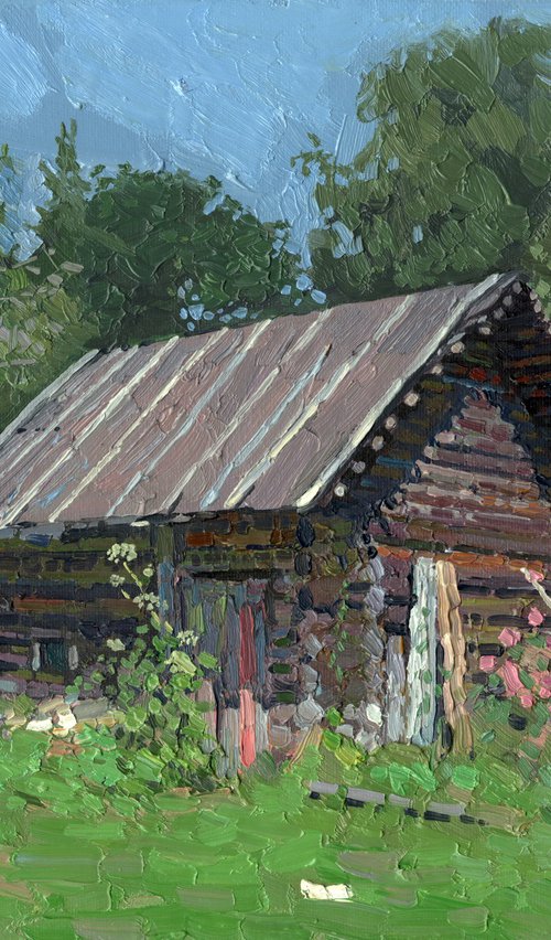 Bathhouse. The Shashkovo by Simon Kozhin