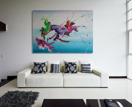 Bird Of Prey (Spirits Of Skies 140018) (140 x 100 cm) XXL (56 x 40 inches)