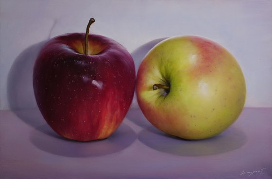 "Two apples"