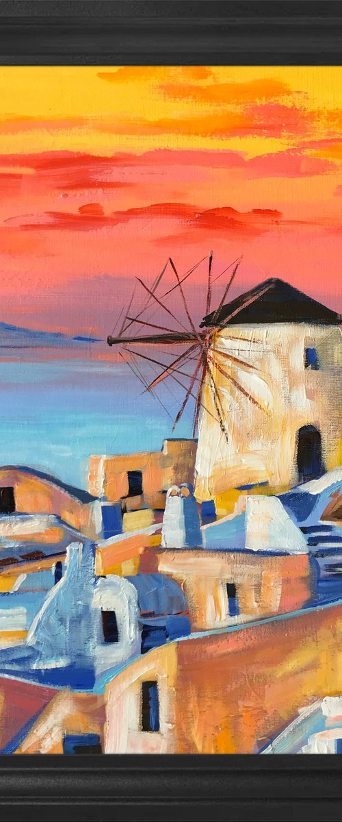 Santorini by Irina Redine