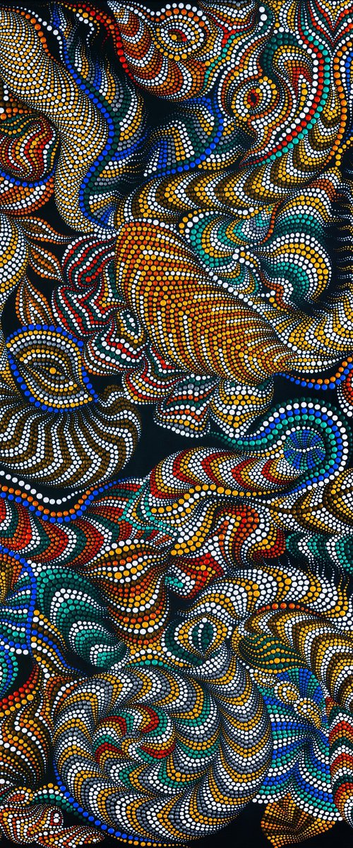 Abstract Tides by Oxana Lazari
