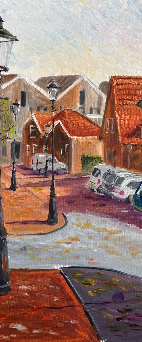 Historic Dutch Street Scene by Dmitry Fedorov