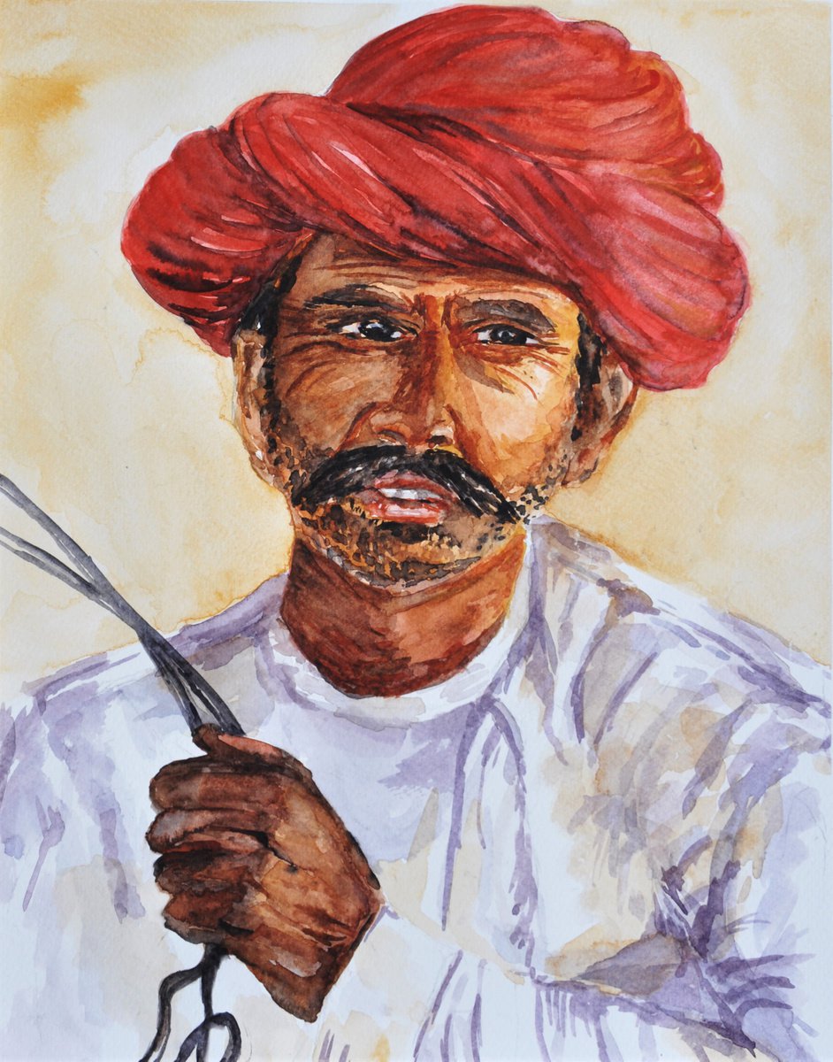 Rajasthani Man by Parul Baliyan