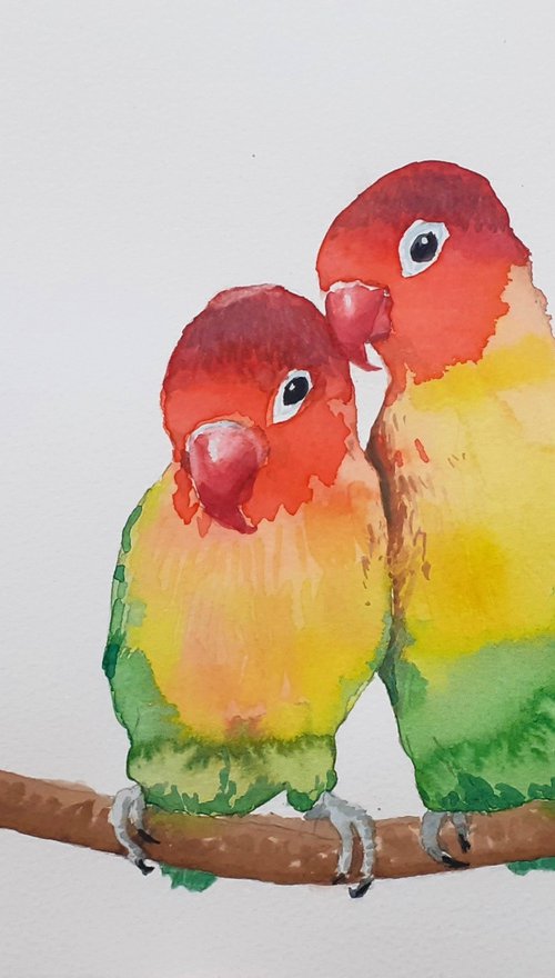 Love Birds by Lisa Mann