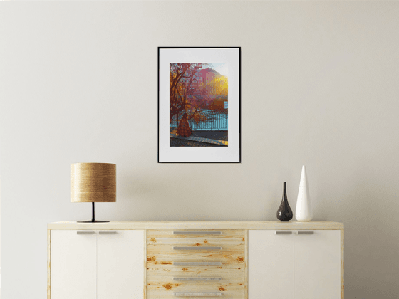 " Sunset in Geneva " Limited Edition 1/ 50