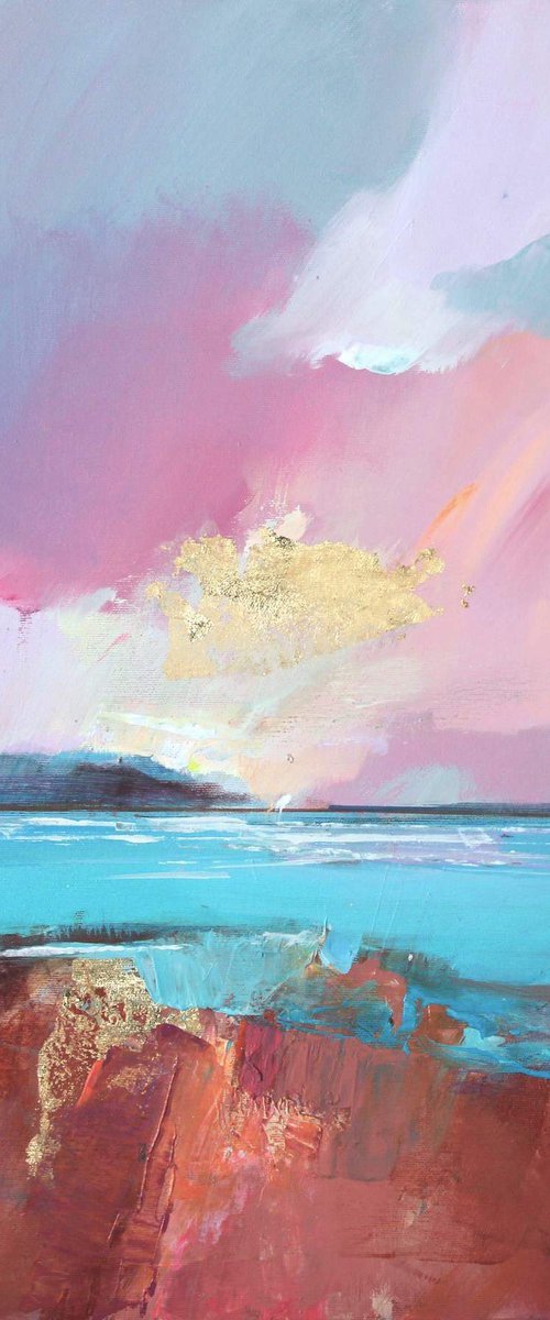 Watching The Quiet Shore 1 by Magdalena Morey