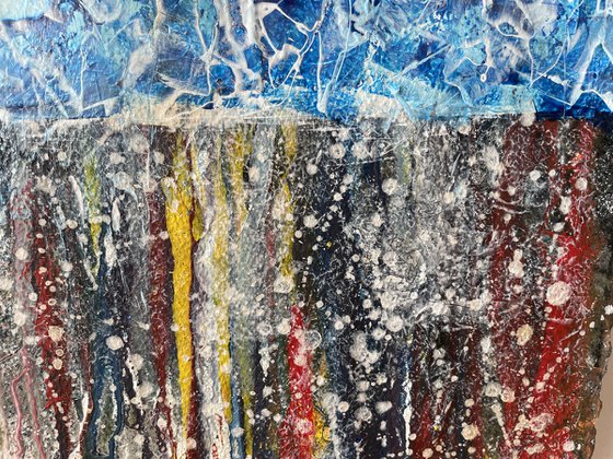 Blue and Colors Landscape