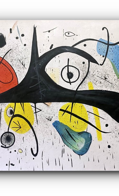 DREAMS OF MIRÓ by Angel Rivas