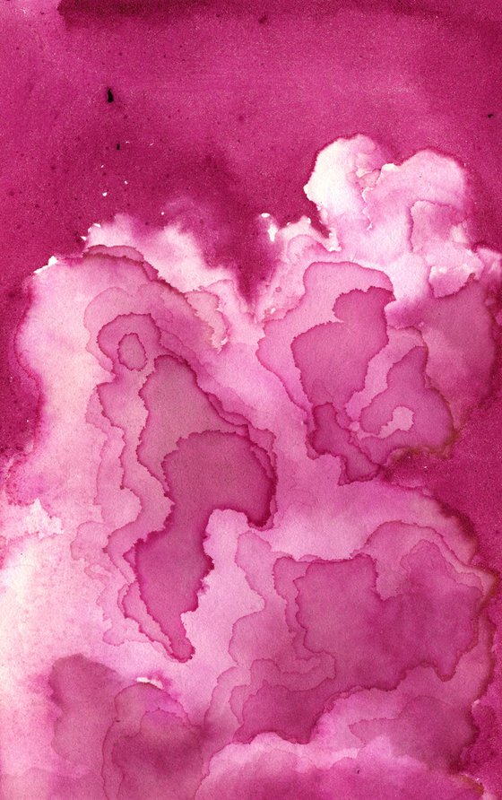 pink clouds