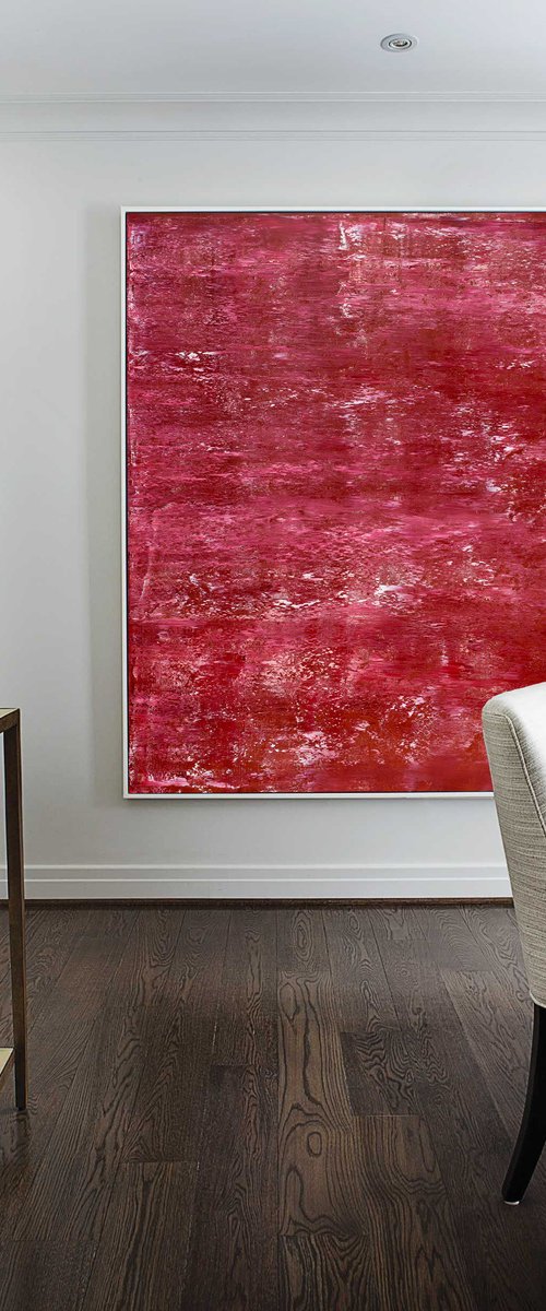 Maroon Sky by Nataliia Sydorova