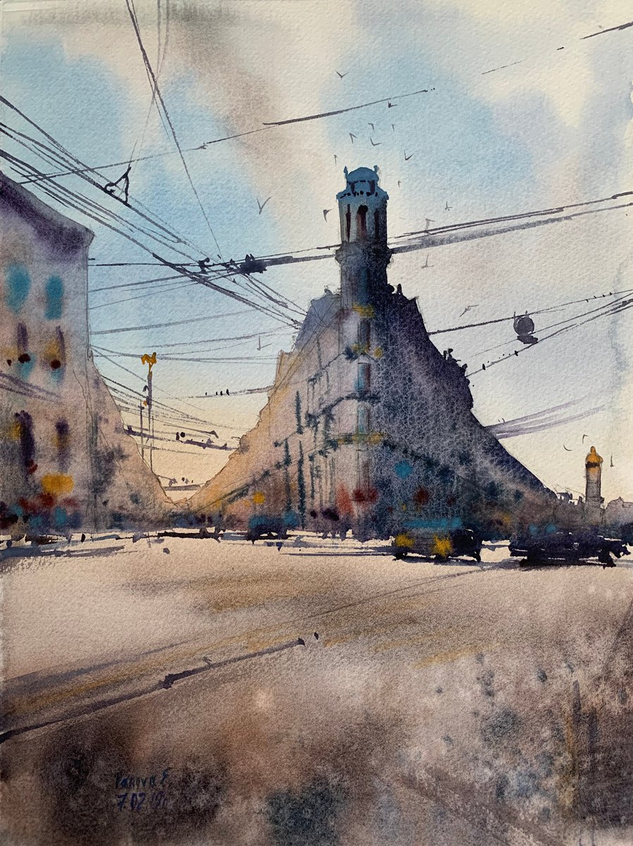 At 5 corners. St. Petersburg. by Evgenia Panova