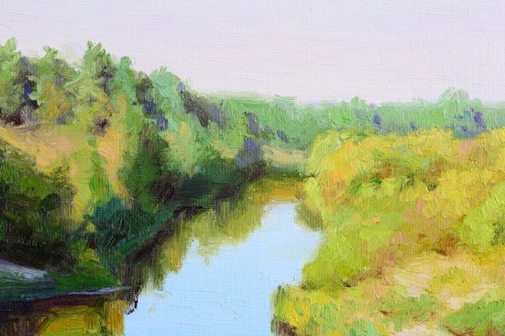 View of the river