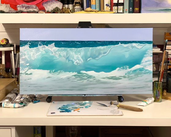 Bliss. Turquoise Wave