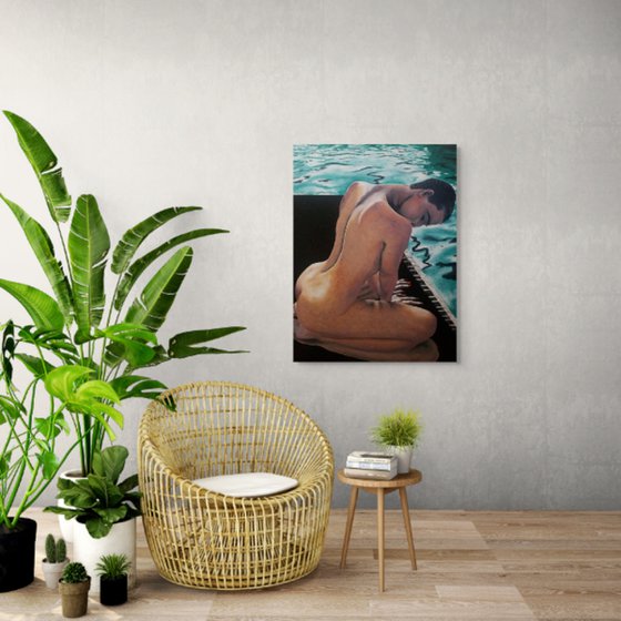 The Lighthouse - Oil Painting - House Decor