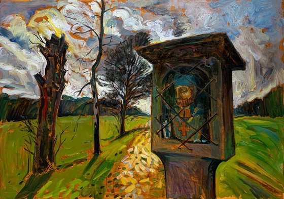 Wayside Shrine near Schäftlarn