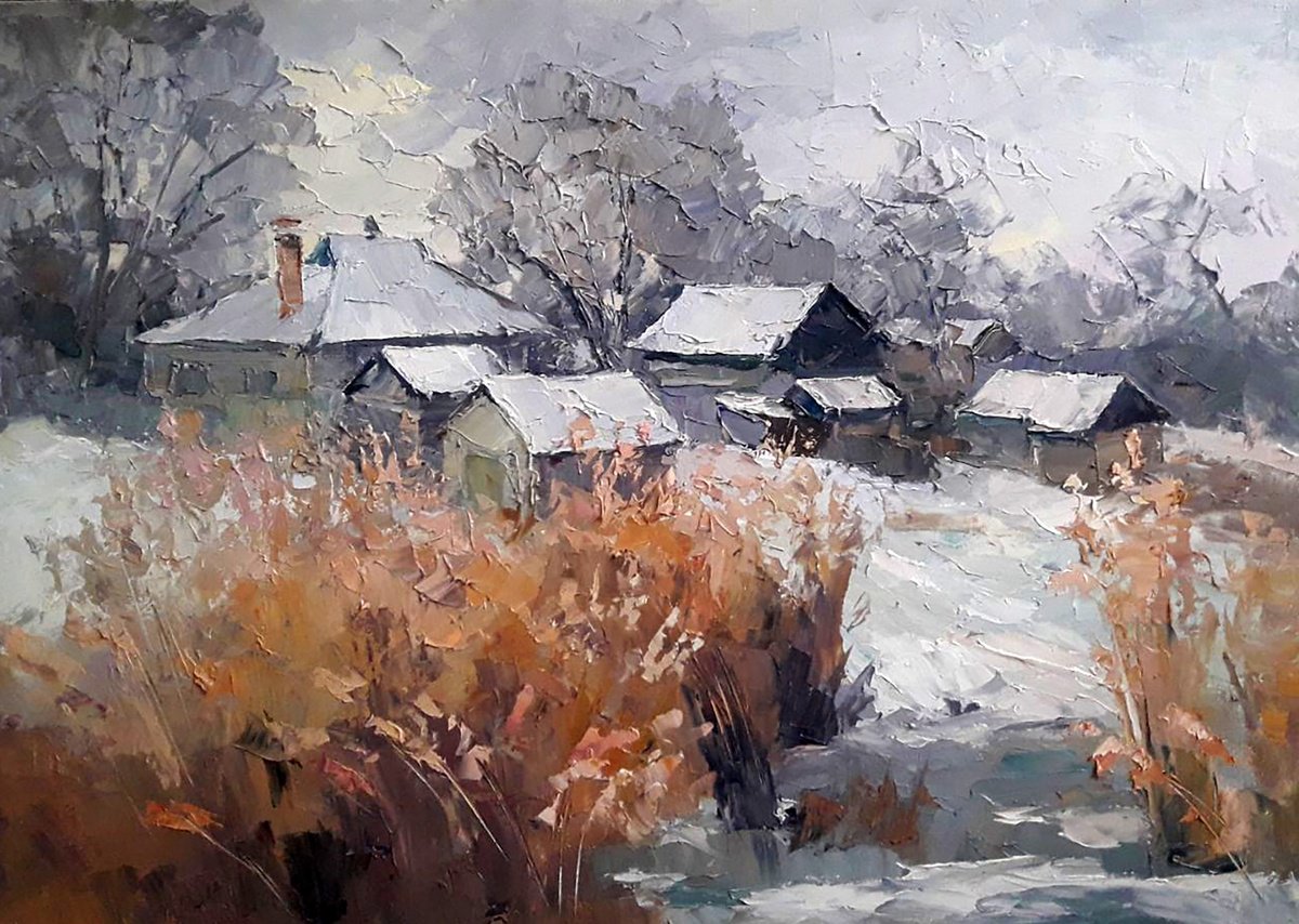 February By Boris Serdyuk, 28 X 20, Artwork For Sale On Artfinder