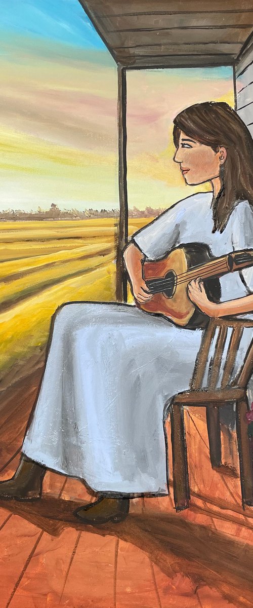 Singing By The Golden Fields by Aisha Haider